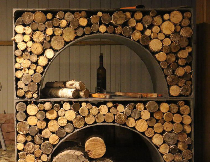 Дровницы - Изделия из бетона под ключ - «DeConcrete»