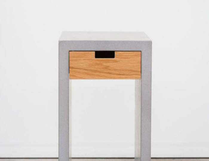 Тумбочка «Симпл-1» - Изделия из бетона под ключ - «DeConcrete»
