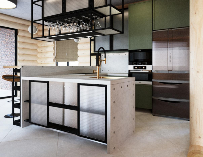 Бетон становится модным направлением в дизайне