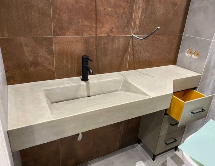 Изделия из бетона под ключ для офиса - Изделия из бетона под ключ - «DeConcrete»