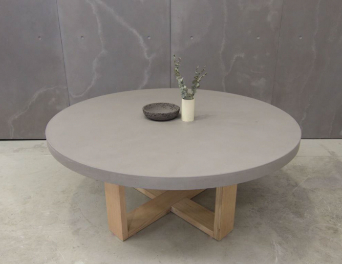 Журнальный столик «Луна-3» - Изделия из бетона под ключ - «DeConcrete»