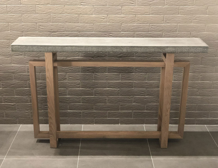 Консольный столик «Шорт» - Изделия из бетона под ключ - «DeConcrete»