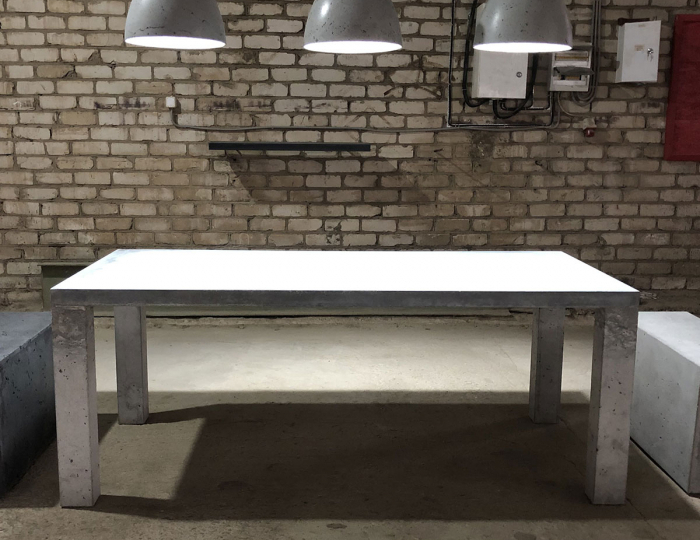 Стол «Хард» - Изделия из бетона под ключ - «DeConcrete»