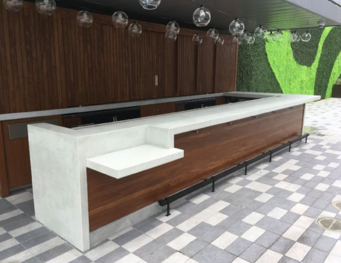 Ресепшен и барные стойки - Изделия из бетона под ключ - «DeConcrete»