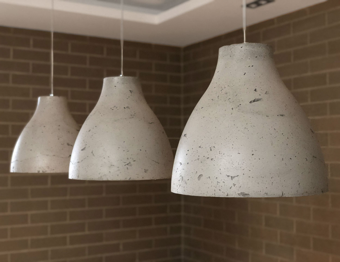 Светильник 6 - Изделия из бетона под ключ - «DeConcrete»