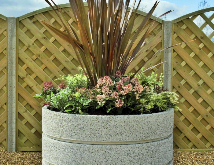 Вазон для деревьев «Биг» - Изделия из бетона под ключ - «DeConcrete»