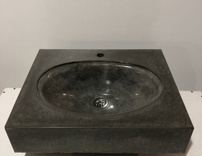 Раковина «Арт» черная - Изделия из бетона под ключ - «DeConcrete»