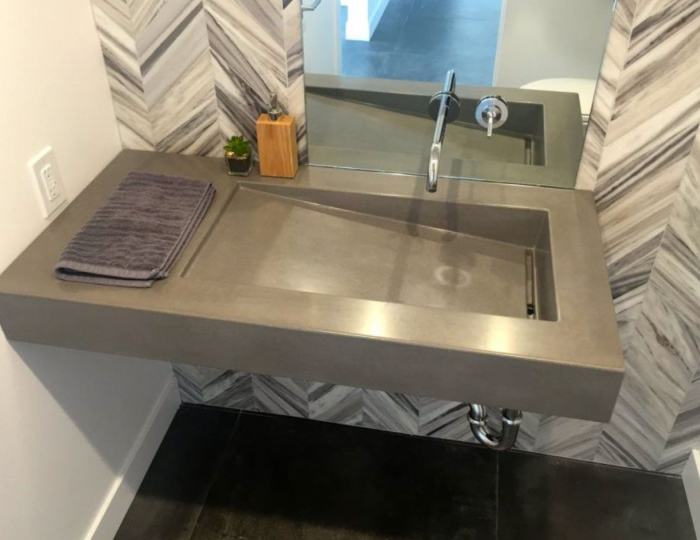 Раковина «Облик» - Изделия из бетона под ключ - «DeConcrete»