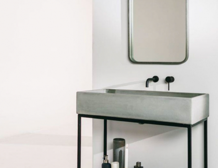 Раковина «Дуал» - Изделия из бетона под ключ - «DeConcrete»