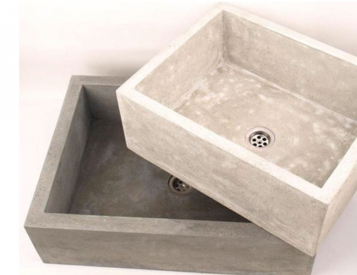 Раковина «Сингл» - Изделия из бетона под ключ - «DeConcrete»