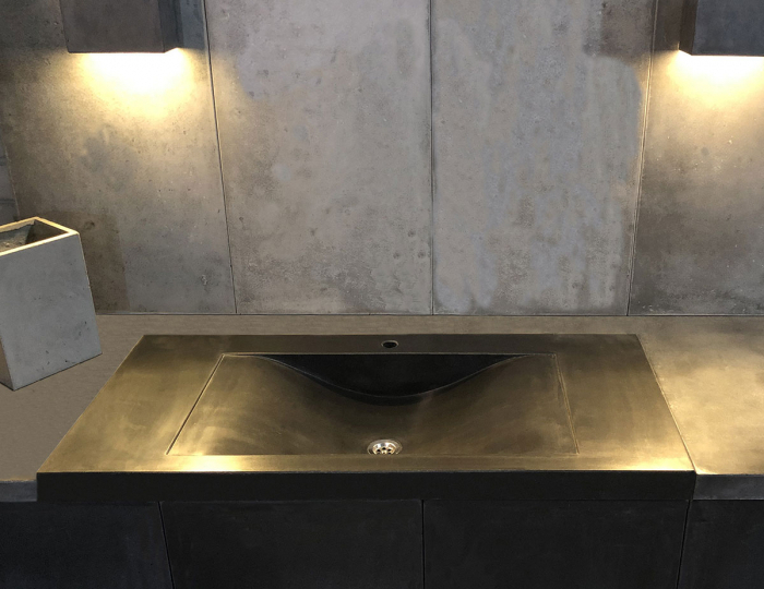 Раковина «Блэк» - Изделия из бетона под ключ - «DeConcrete»