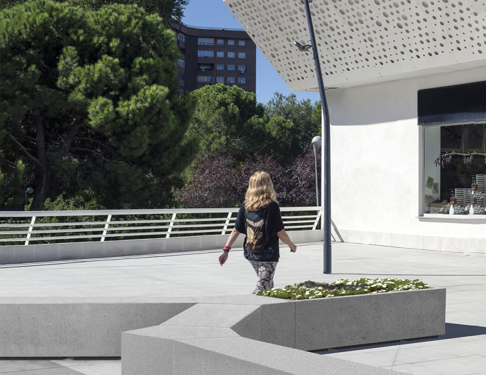 Бетонная скамья «Греческая» - Изделия из бетона под ключ - «DeConcrete»