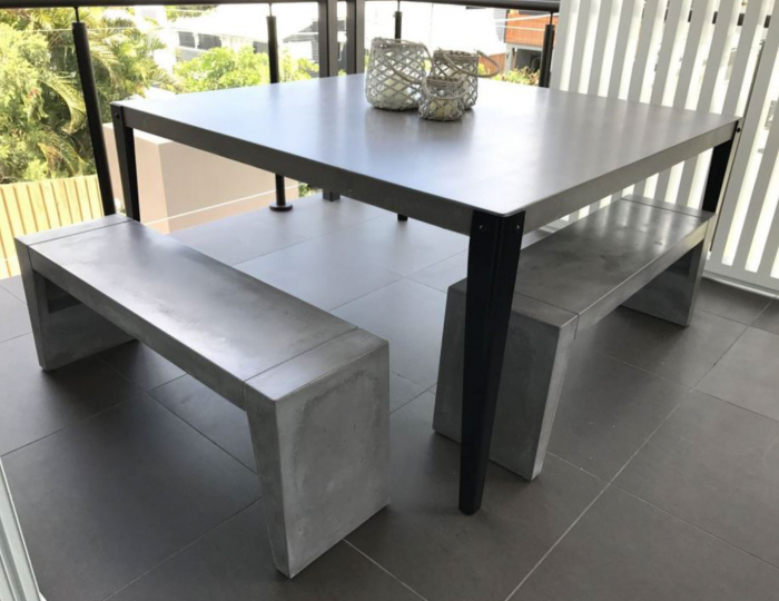 Лавочки «Минимал» - Изделия из бетона под ключ - «DeConcrete»